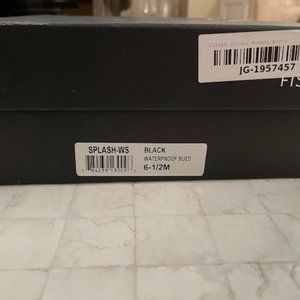 Eileen Fisher waterproof suede boots